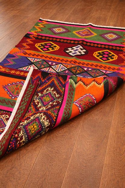 Kilim nomade mutlicolore