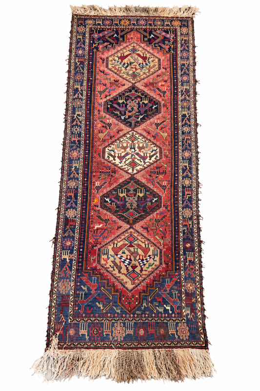 Tapis Shasavan ancien – 105 × 300 cm - Ma boutique