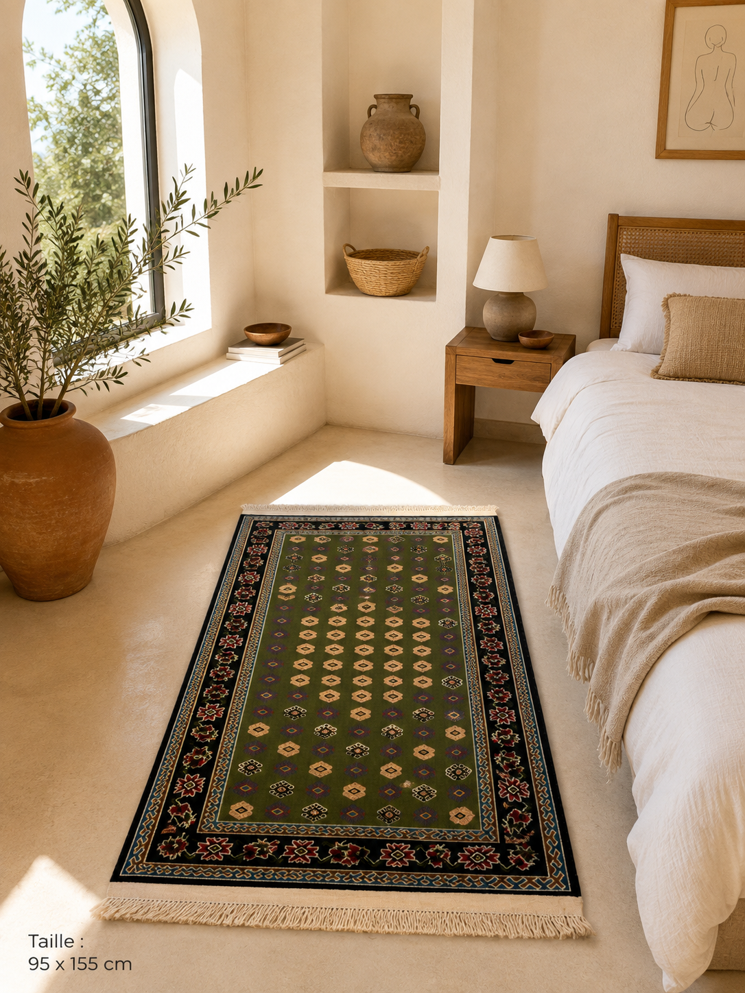 Tapis Soumak – Iran – 95 × 155 cm