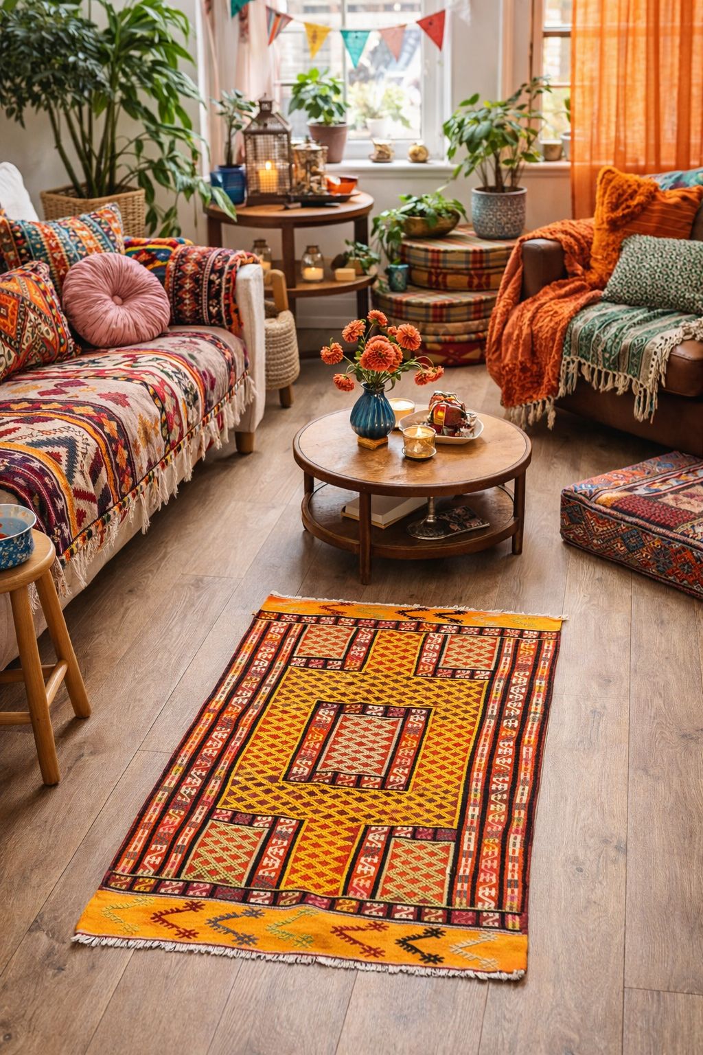 Kilim Cicim Orange