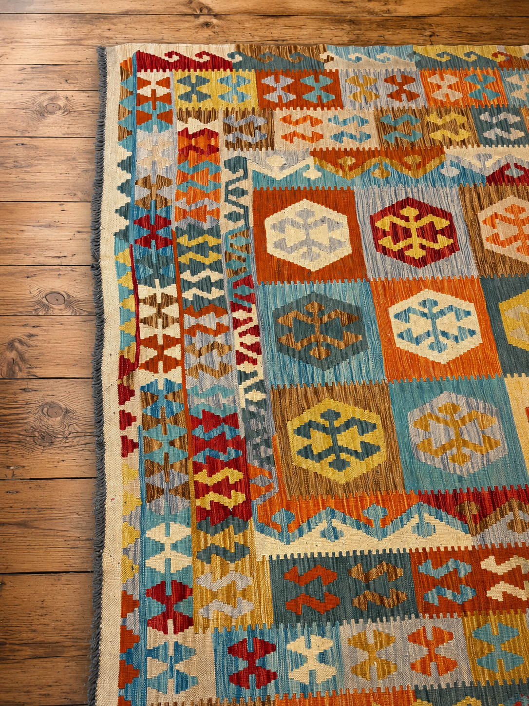 Tapis Kilim Afghan neuf