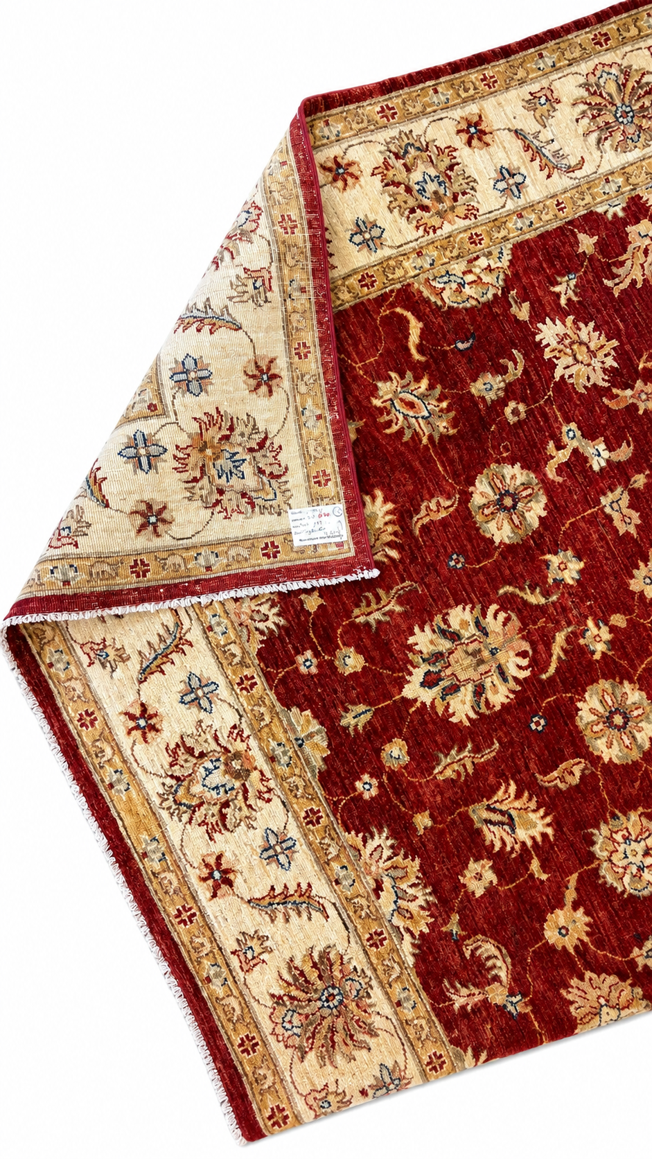 Tapis Oushak fait main en laine – 240 × 171 cm