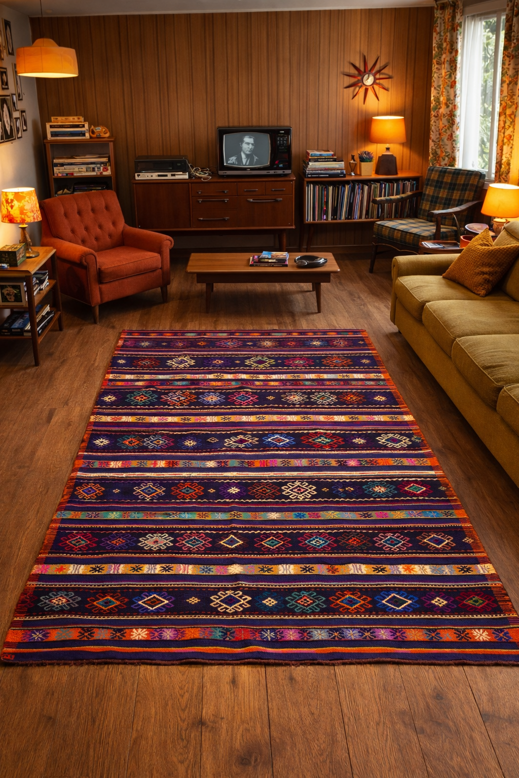 Kilim Manisa Violet