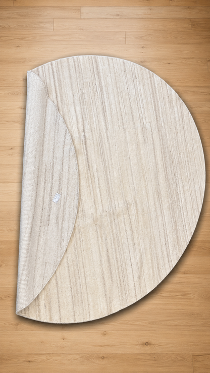 Tapis Gabbeh rond fait main – 250 cm de diamètre